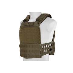Kamizelka taktyczna typu plate carrier molle/laser-cut - Olive