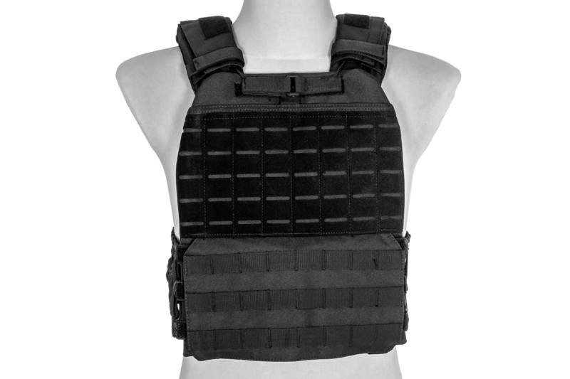 Kamizelka taktyczna GFC tactical typu plate carrier molle/laser-cut - Black