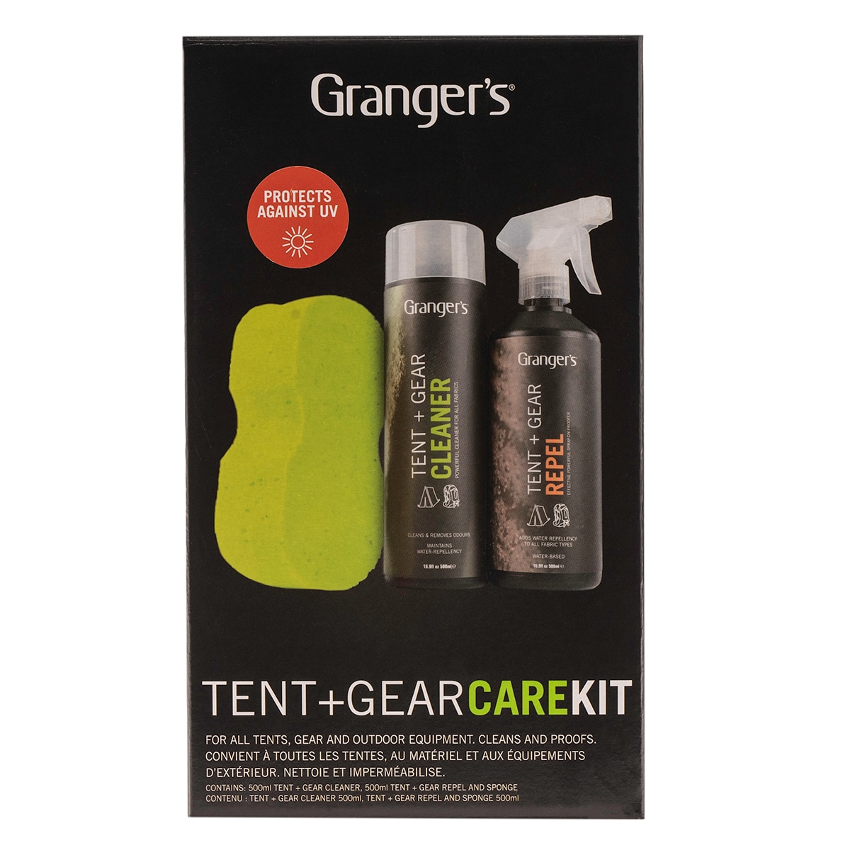 Zestaw Grangers do czyszczenia i impregnacji namiotów Tent&Gear Care Kit