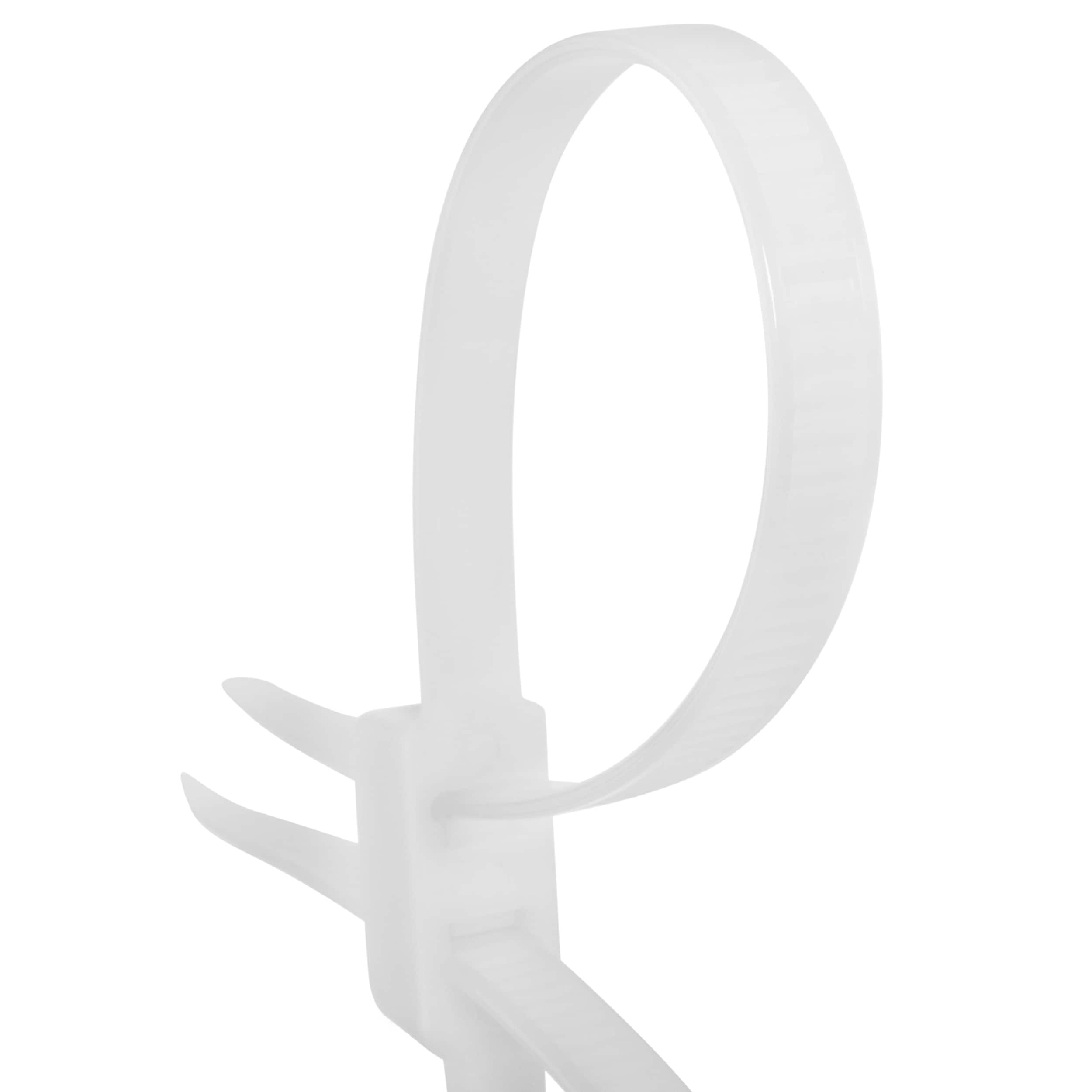 Одноразові наручники пластикові Mil-Tec - White