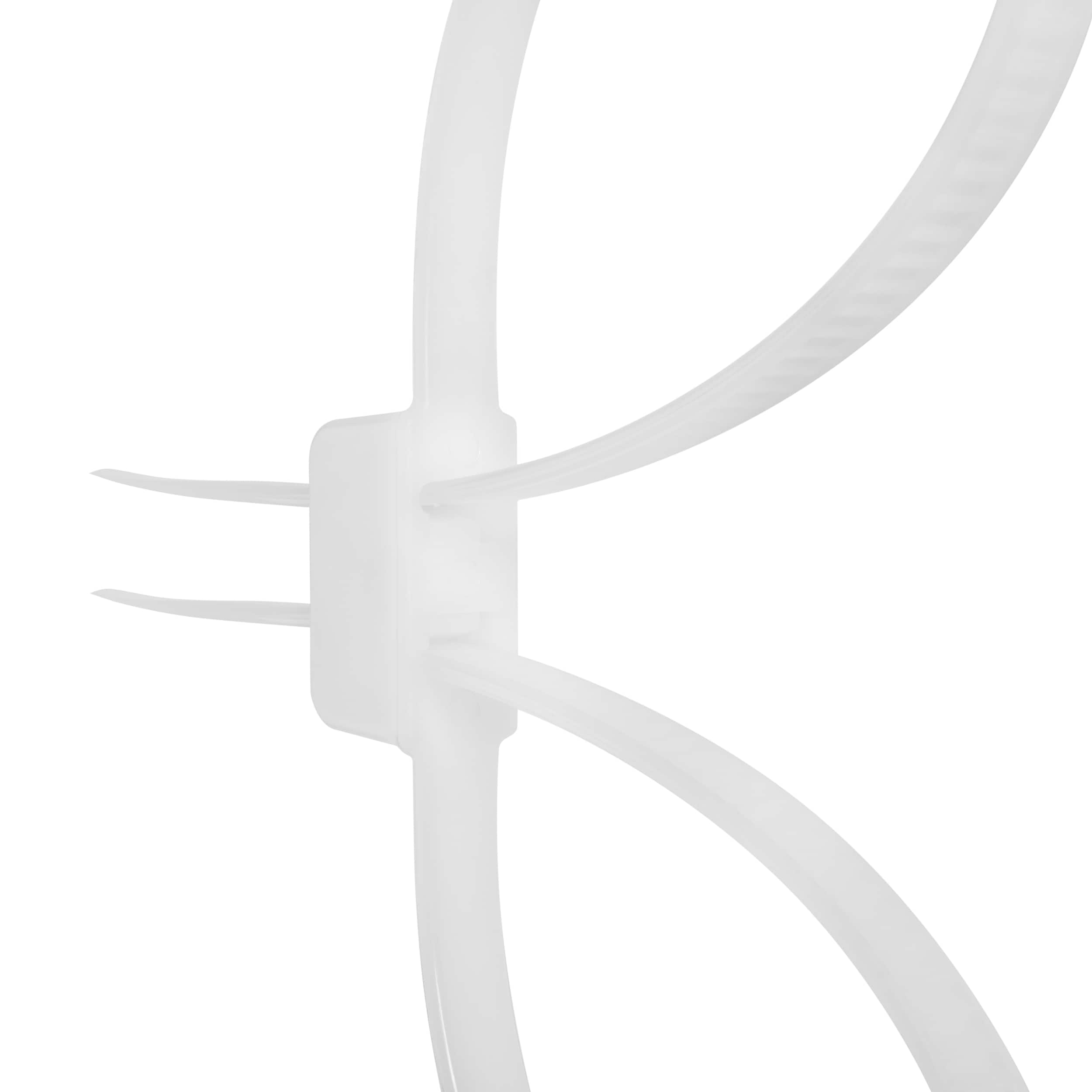 Kajdanki jednorazowe plastikowe Mil-Tec - White