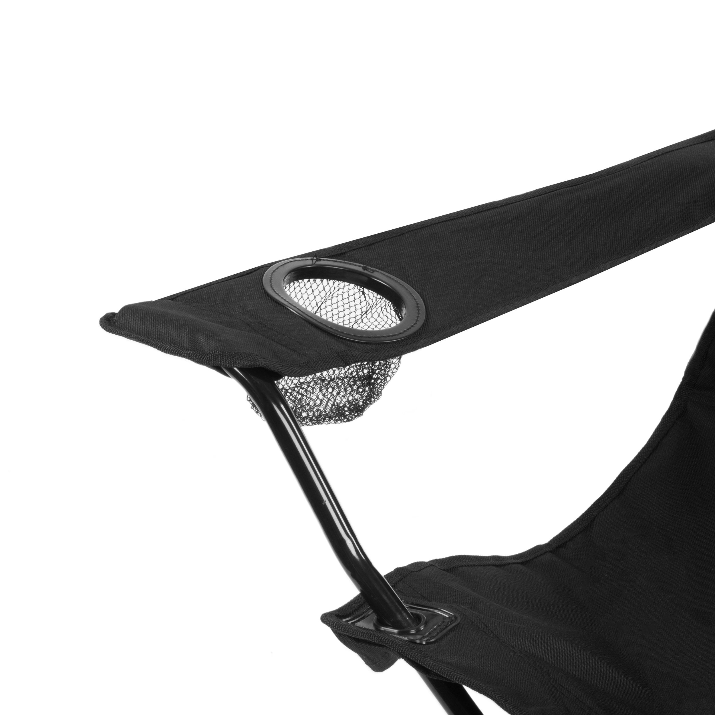 Krzesło składane turystyczne Mil-Tec Relax - Black