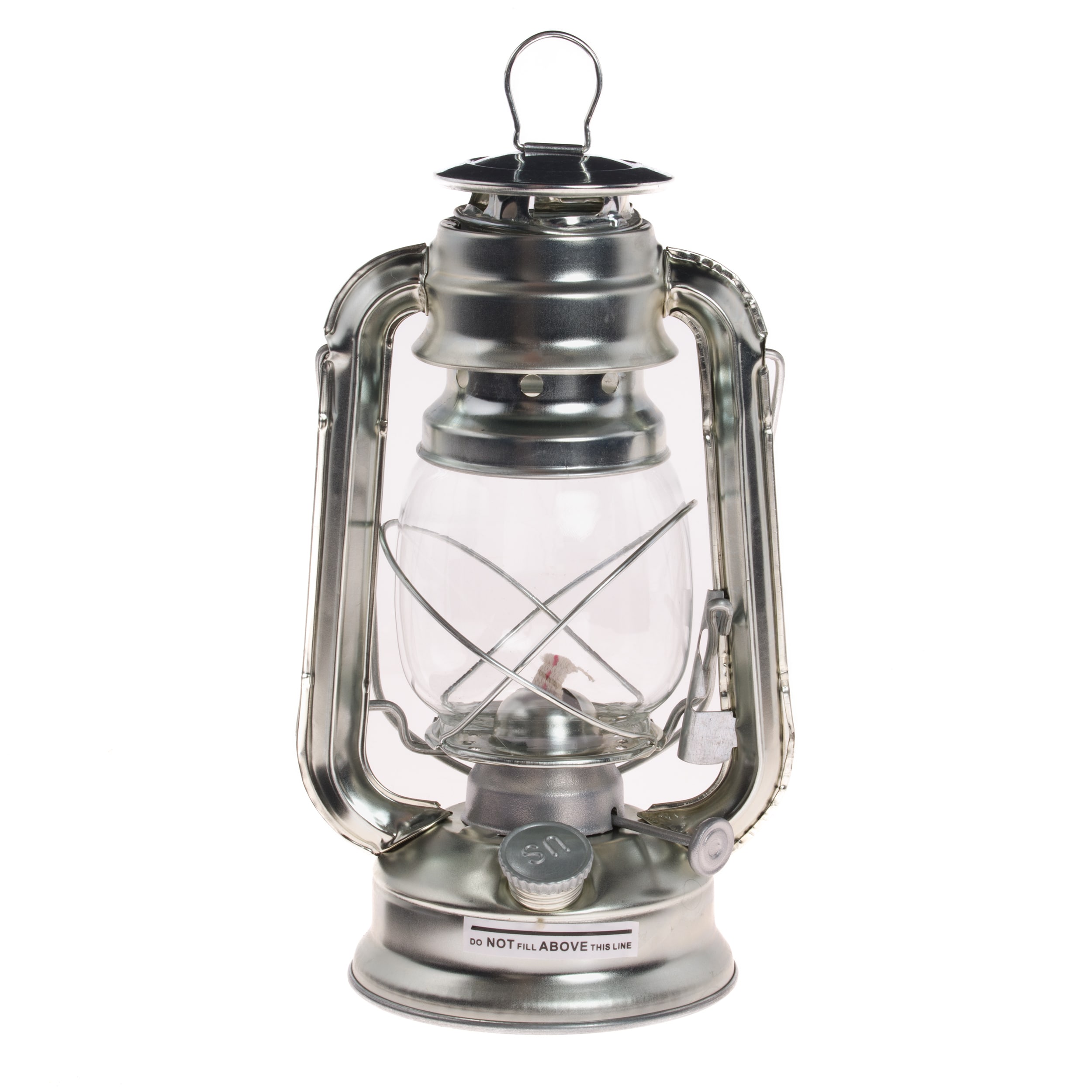 Lampa naftowa Mil-Tec 23 cm - Silver