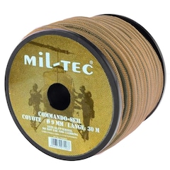 Linka Mil-Tec Commando 30 m x 9 mm - coyote