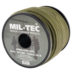 Linka Mil-Tec Commando 30 m x 9 mm - olive