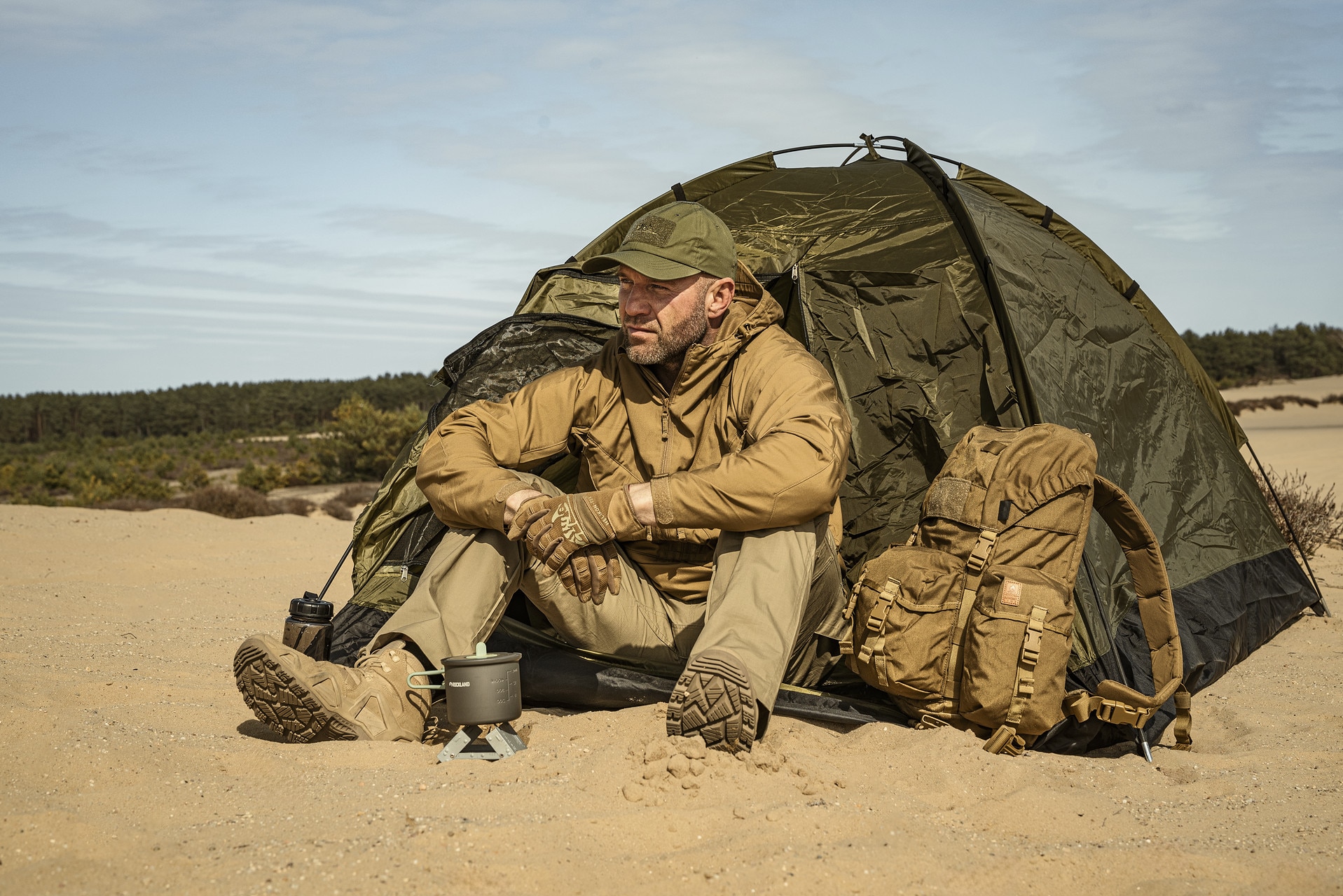 Namiot 2-osobowy Mil-Tec Iglu Super - Olive