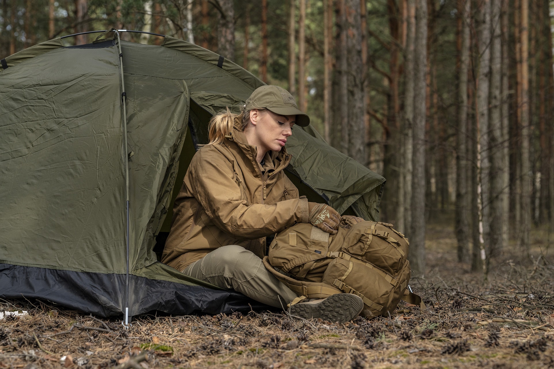 Namiot 2-osobowy Mil-Tec Iglu Super - Olive