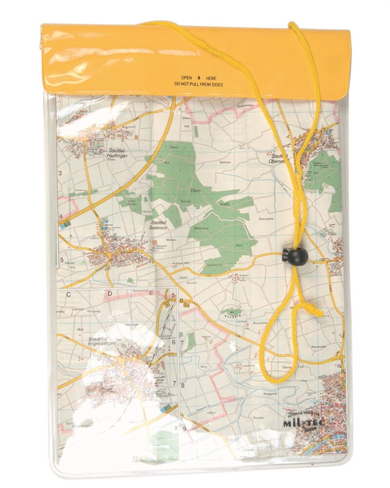 Водонепроникний чохол Mil-Tec 260x350 мм - жовтий