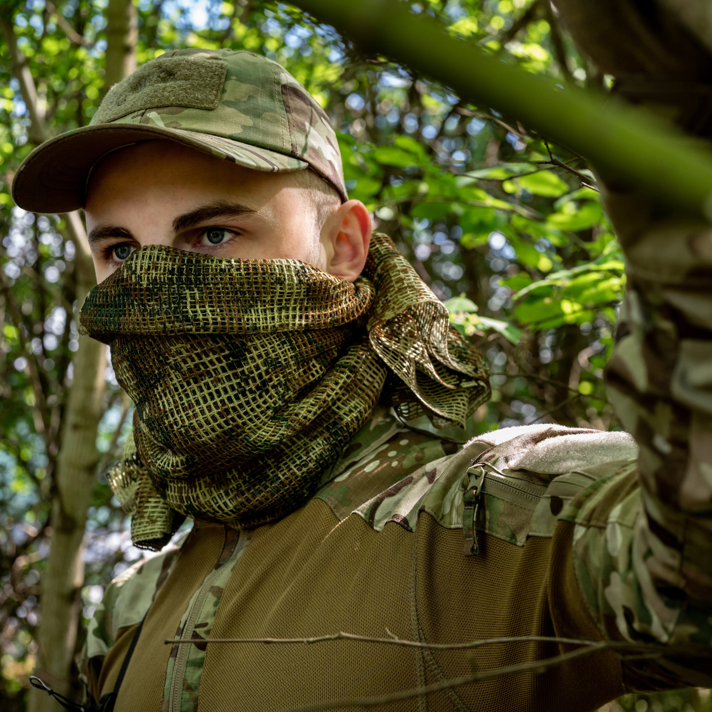 Osobista siatka maskująca Mil-Tec - Flecktarn