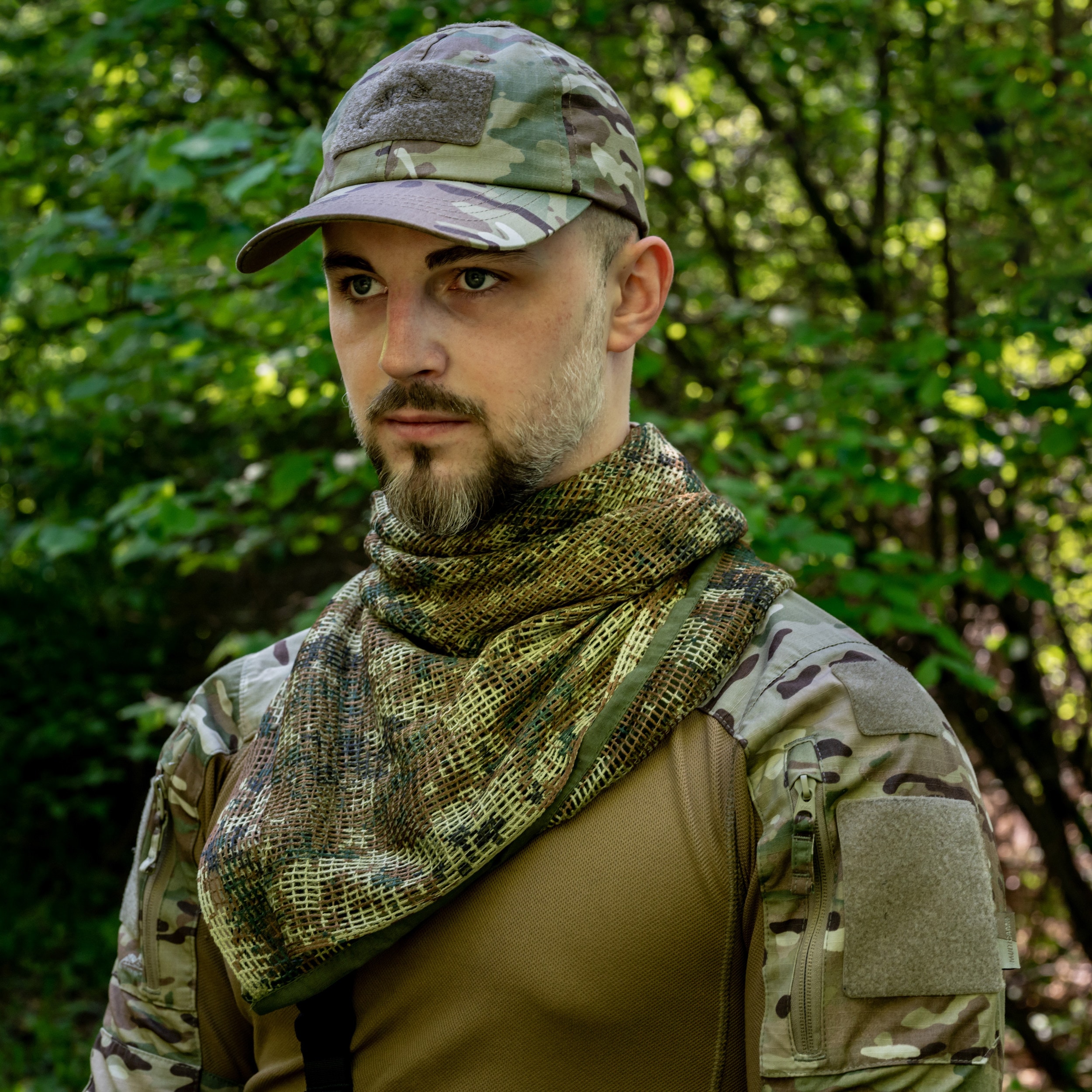 Osobista siatka maskująca Mil-Tec - Flecktarn