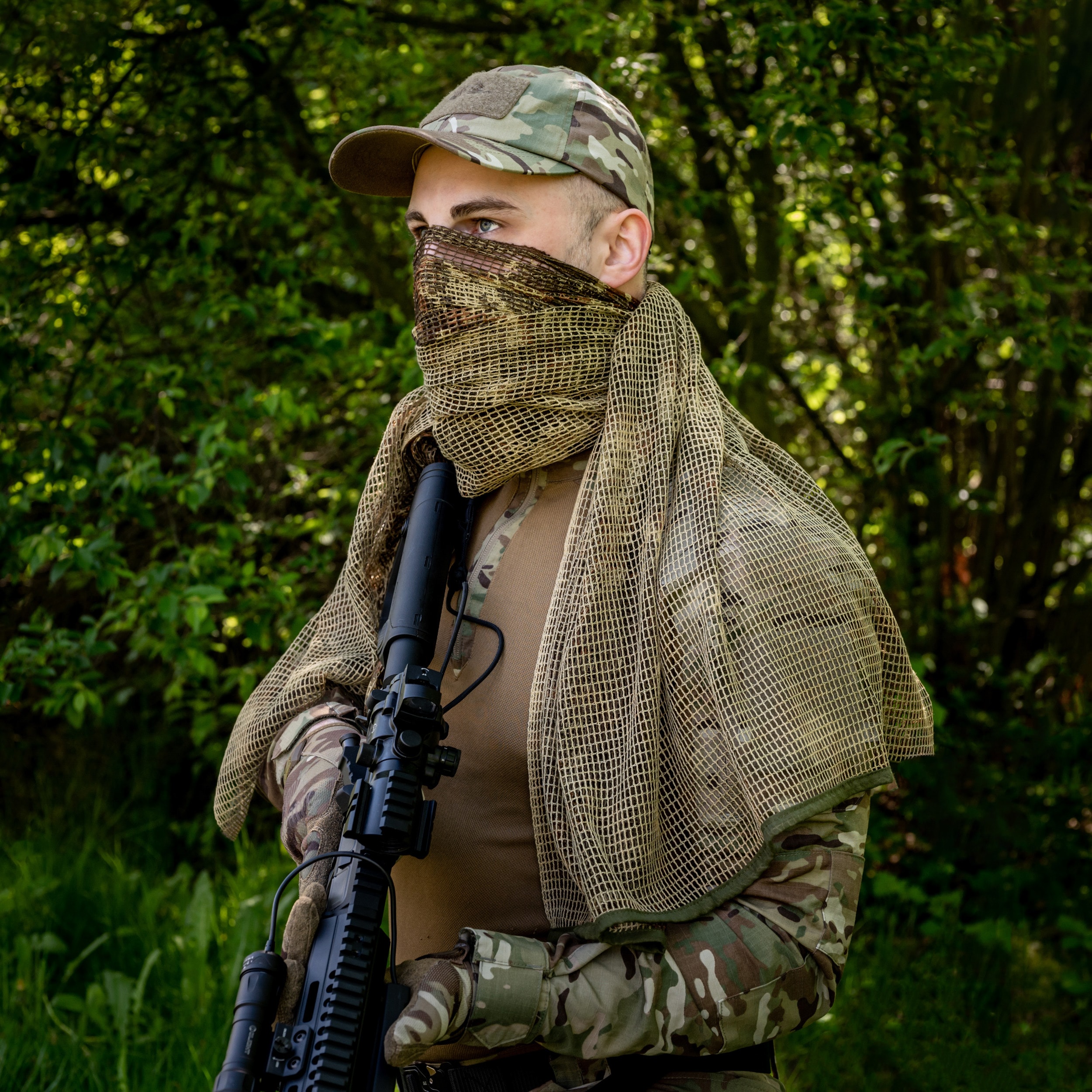 Osobista siatka maskująca Mil-Tec - Vegetato Woodland