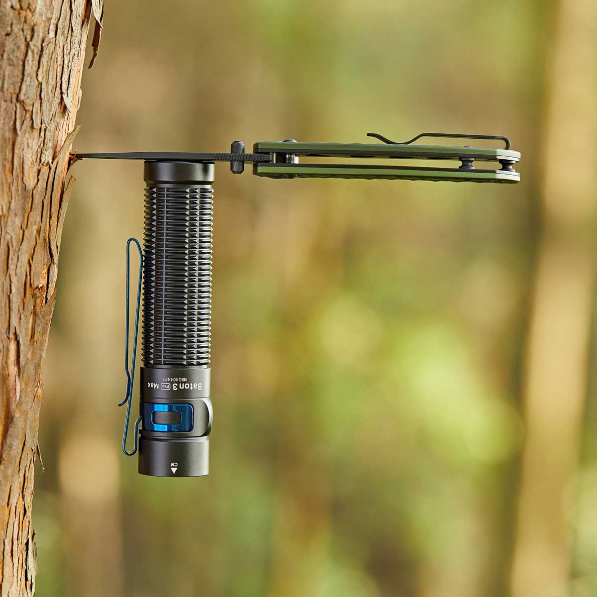 Latarka akumulatorowa Olight Baton 3 Pro Max Cool White Black - 2500 lumenów