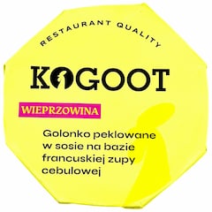 Żywność konserwowana Kogoot - Golonko peklowane w sosie na bazie francuskiej zupy cebulowej 300 g