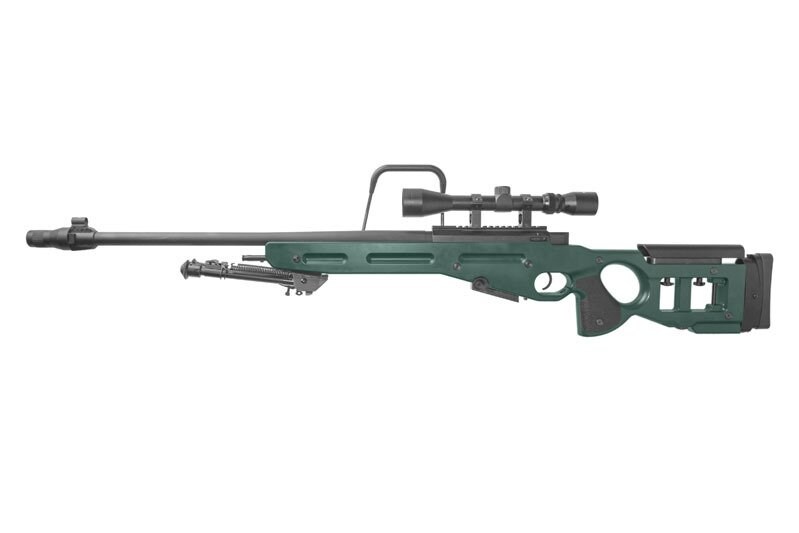 Karabin snajperski ASG Specna Arms SV-98 CORE z lunetą i dwójnogiem - russian green