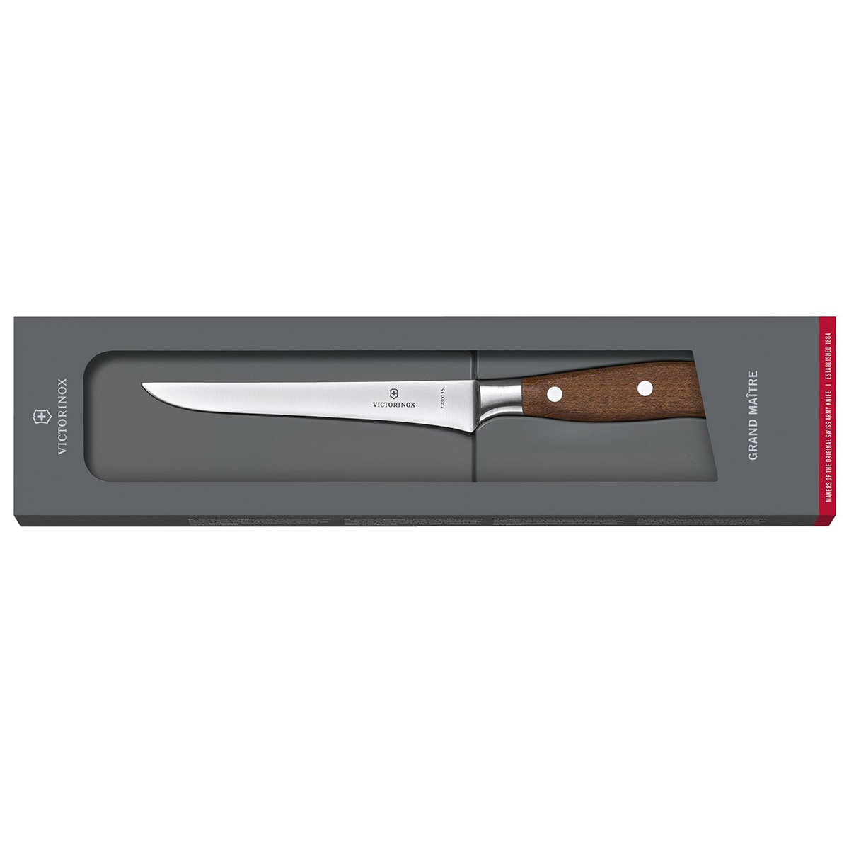 Nóż kuchenny Victorinox Grand Maitre Wood - nóż do trybowania 15 cm