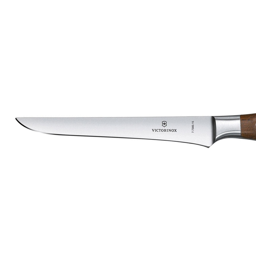 Nóż kuchenny Victorinox Grand Maitre Wood - nóż do trybowania 15 cm