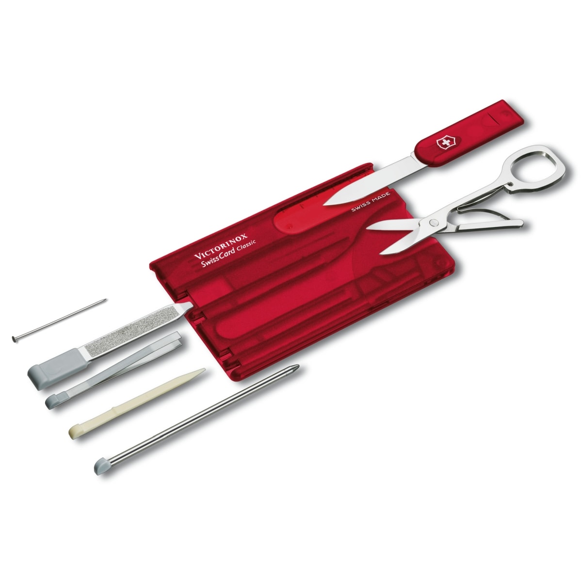 Zestaw Victorinox SwissCard - Red