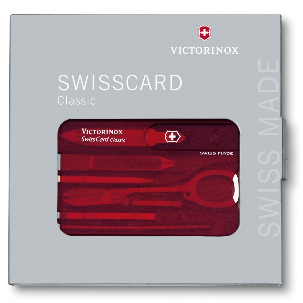 Zestaw Victorinox SwissCard - Red