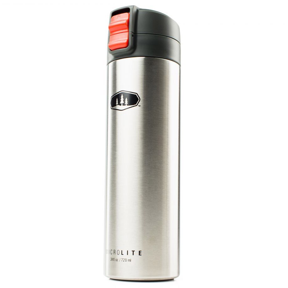 Termos GSI Outdoors Glacier Stainless MicroLite 0,72 l - srebrny