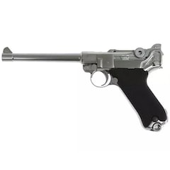 Pistolet GBB P08 - Srebrny