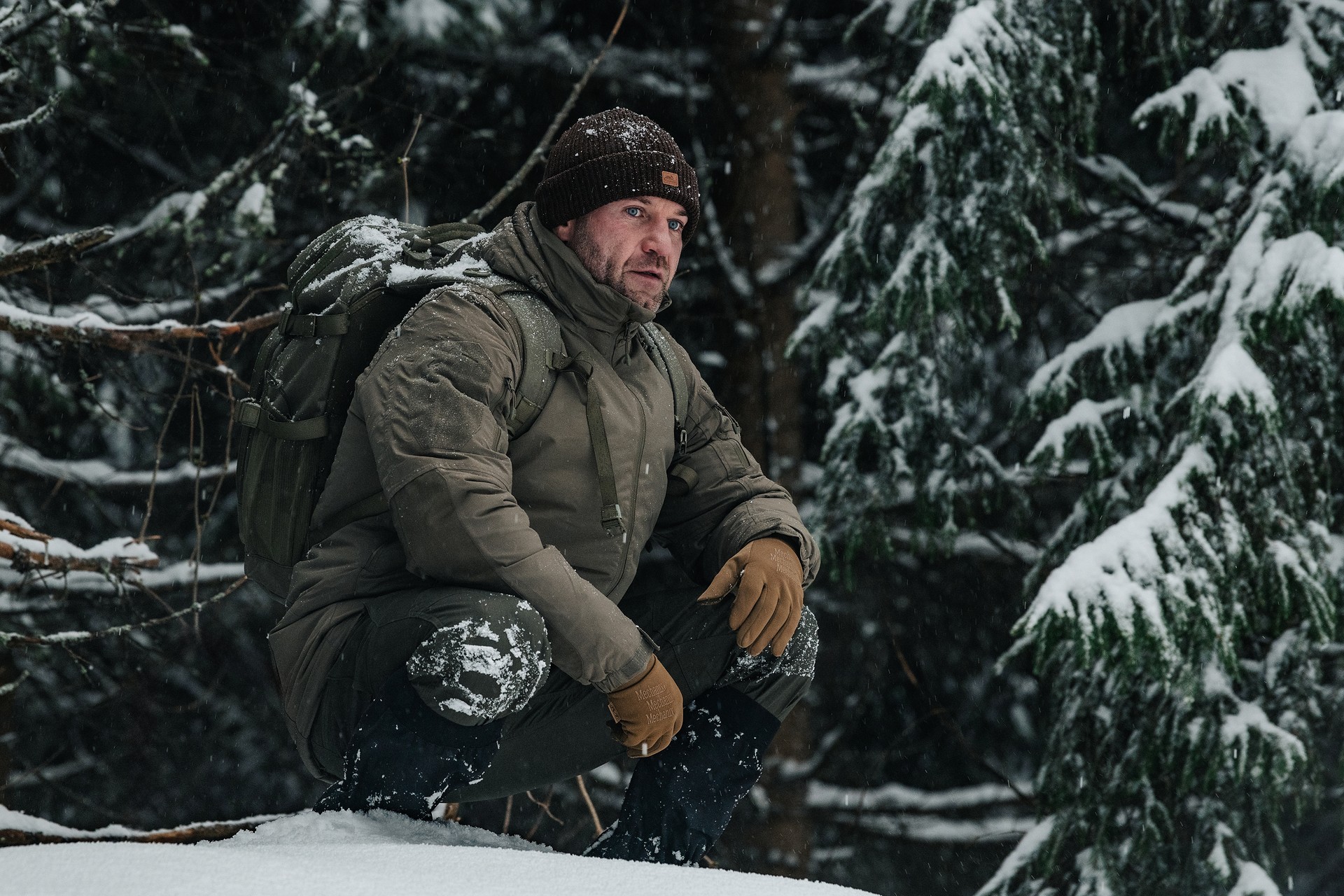 Czapka Helikon-Tex Merino Wanderer - Earth Brown