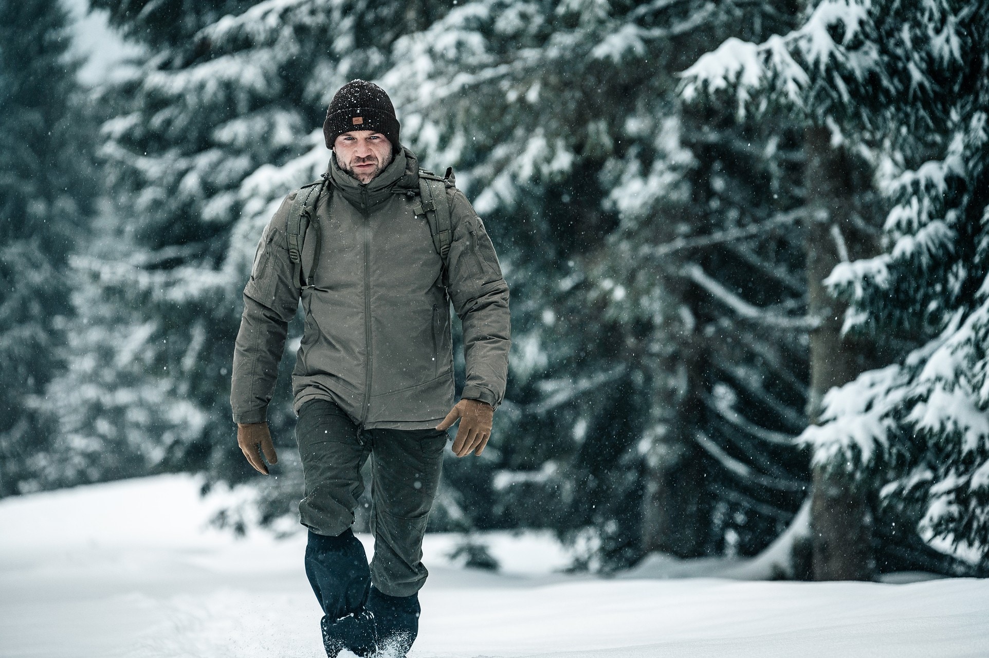 Czapka Helikon-Tex Merino Wanderer - Earth Brown