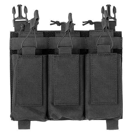 Potrójna ładownica 8Fields na magazynki do M4/M16 - czarny