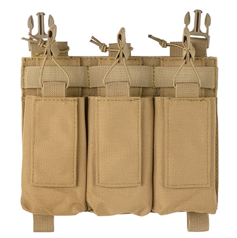Potrójna ładownica 8Fields na magazynki 5,56 mm - coyote