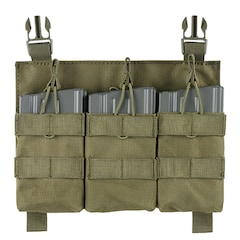 Potrójna ładownica 8Fields na magazynki do SR25/M14/SCARH - olive