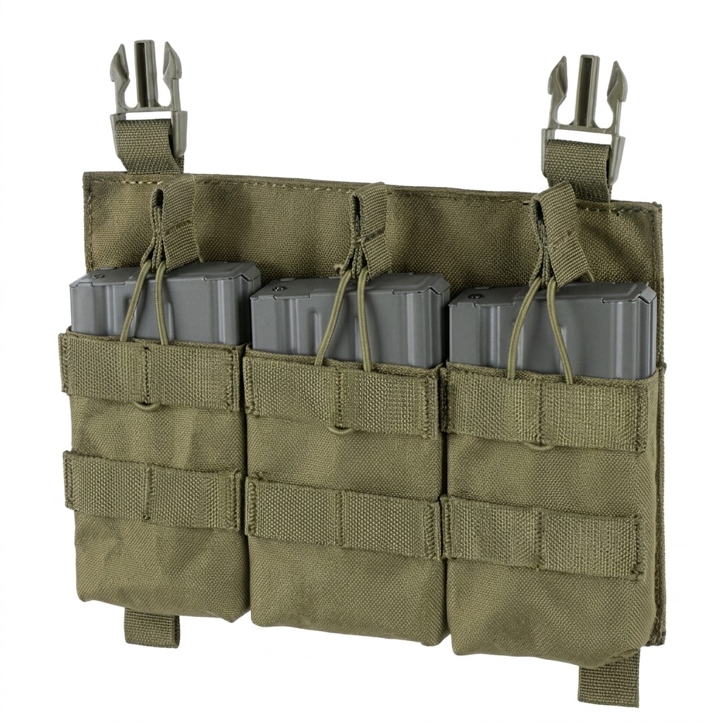 8Fields Triple pouch for SR25/M14/SCARH magazines - olive