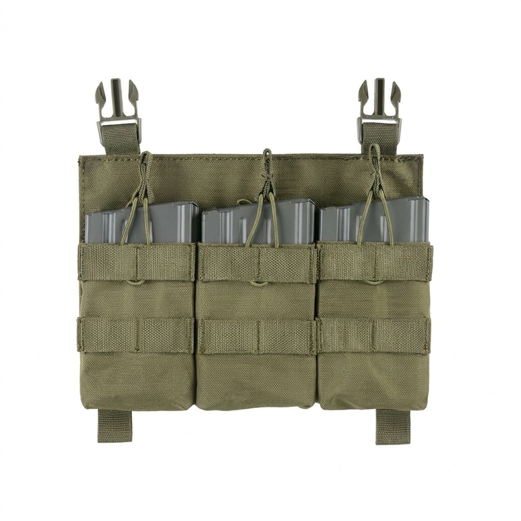8Fields Triple pouch for SR25/M14/SCARH magazines - olive