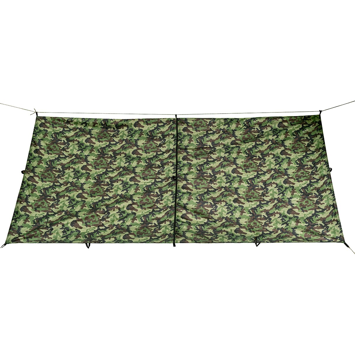 Płachta biwakowa Bushmen Thermo Tarp z termoizolacją 3X3 Camo