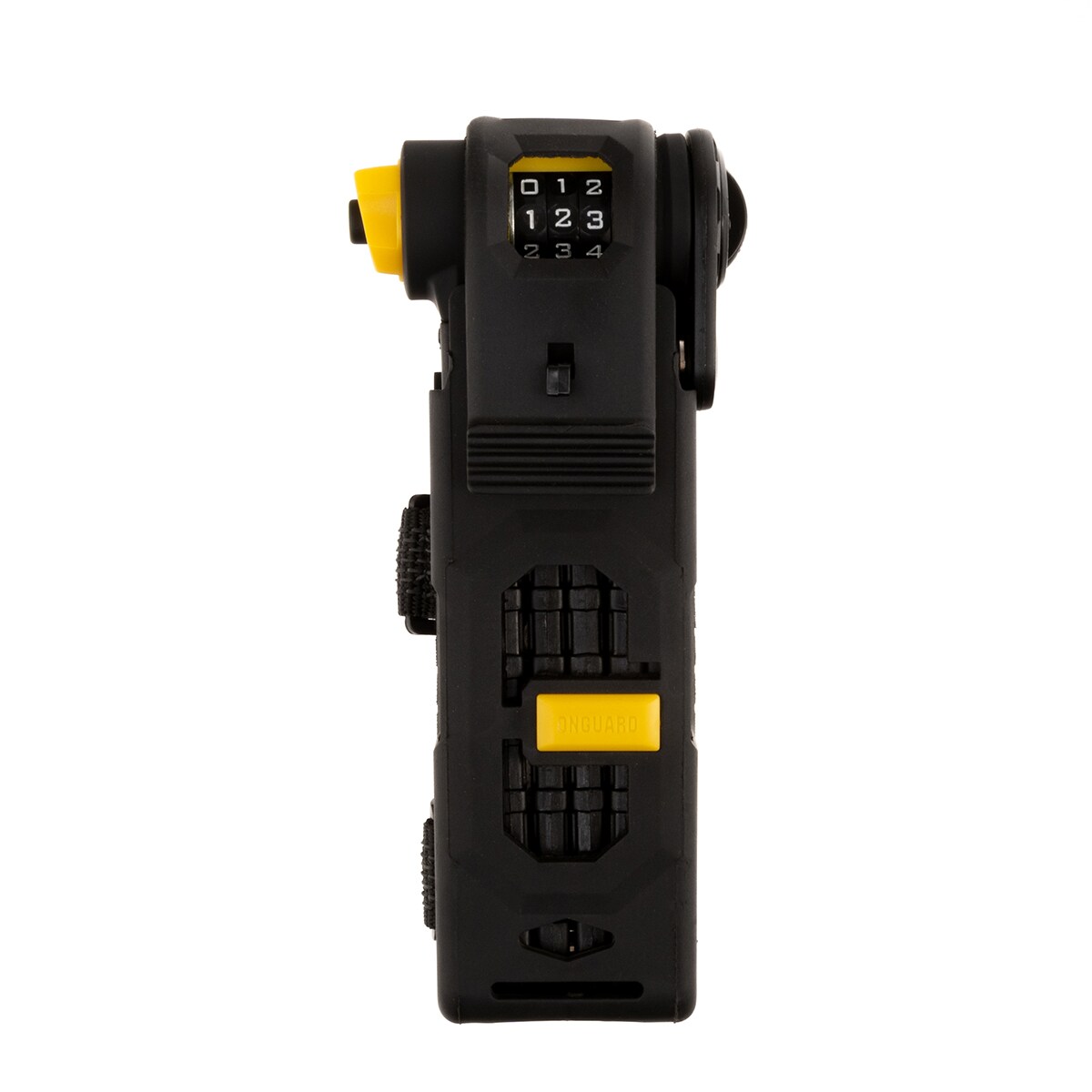 Zapięcie rowerowe OnGuard Link Plate Lock K9 Combo z szyfrem 88,5cm