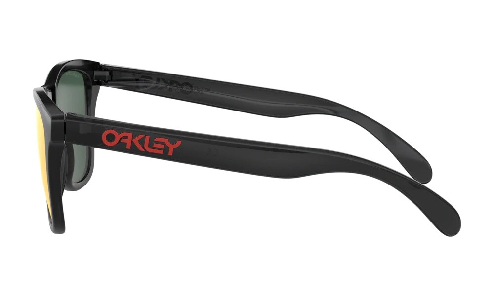Okulary przeciwsłoneczne Oakley Frogskins Matte Grey Smoke Prizm Ruby Polarized