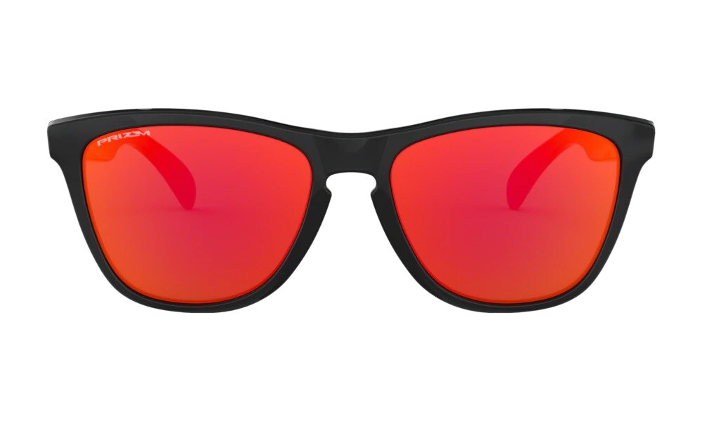 Okulary przeciwsłoneczne Oakley Frogskins Matte Grey Smoke Prizm Ruby Polarized
