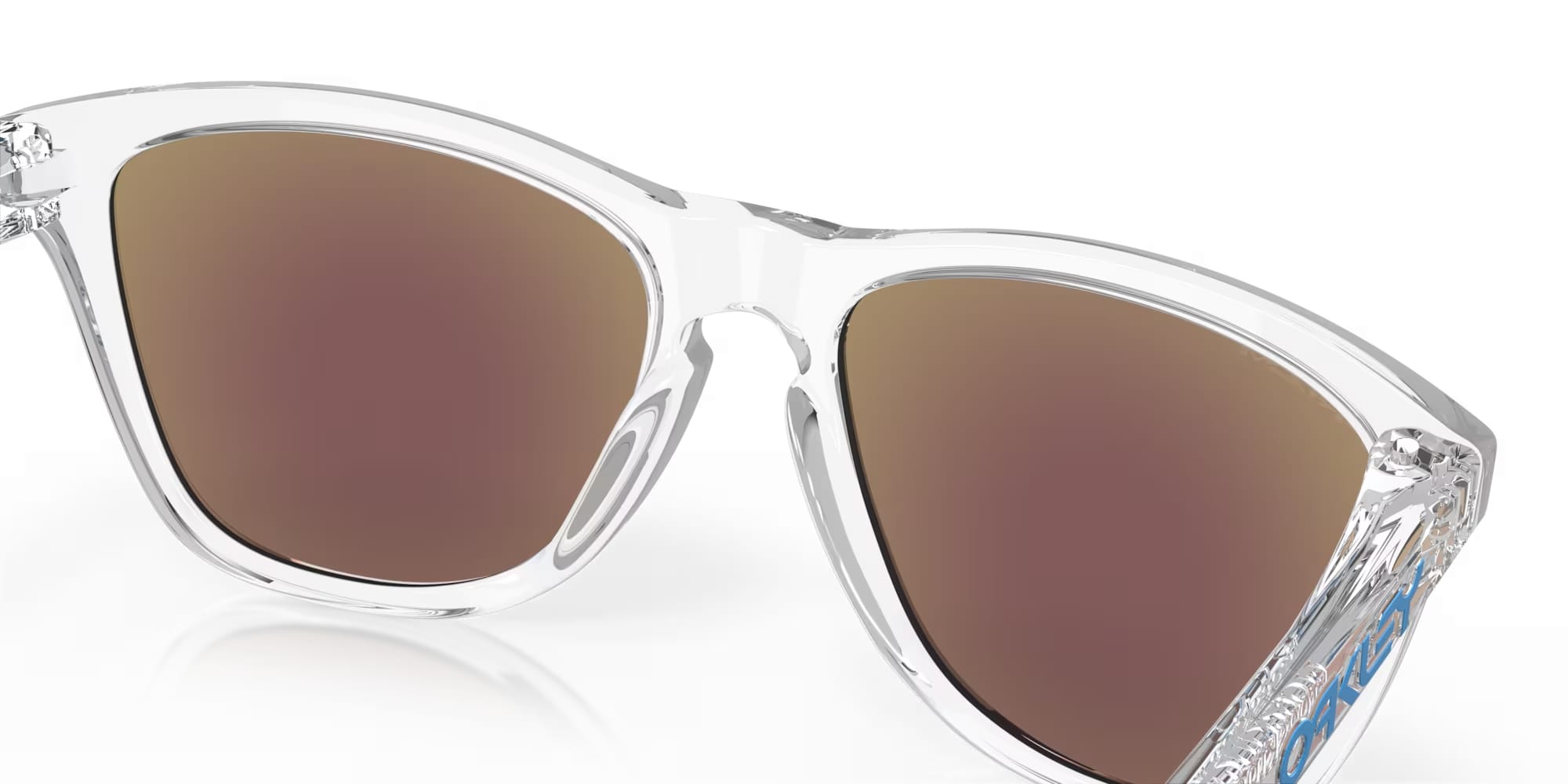Okulary przeciwsłoneczne Oakley Frogskins Crystal Clear Prizm Sapphire