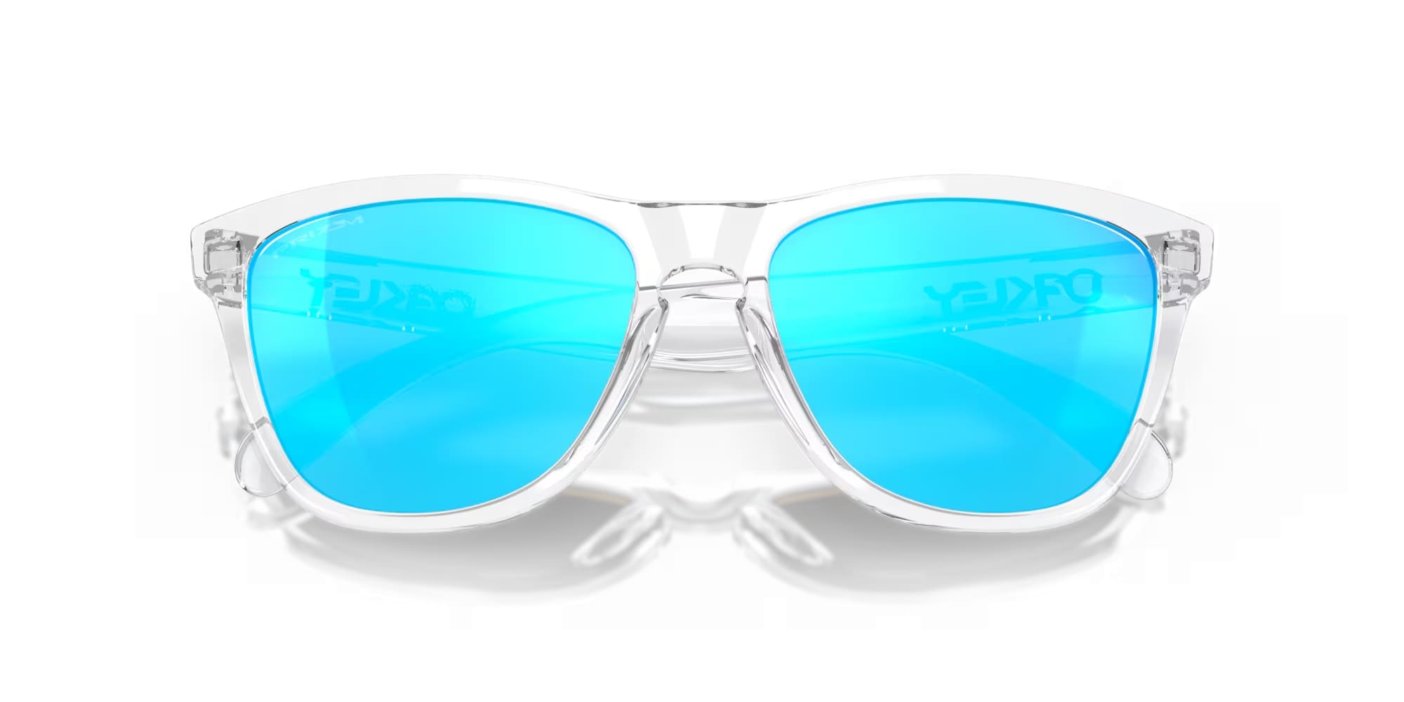 Okulary przeciwsłoneczne Oakley Frogskins Crystal Clear Prizm Sapphire