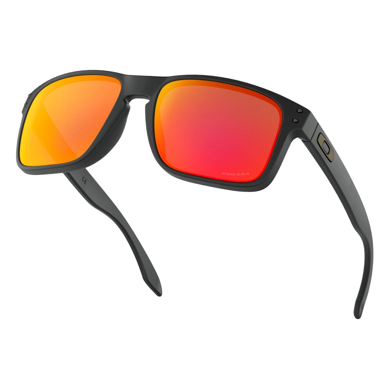 Okulary przeciwsłoneczne Oakley Holbrook - Matte Black Frame/Prizm Ruby Lenses