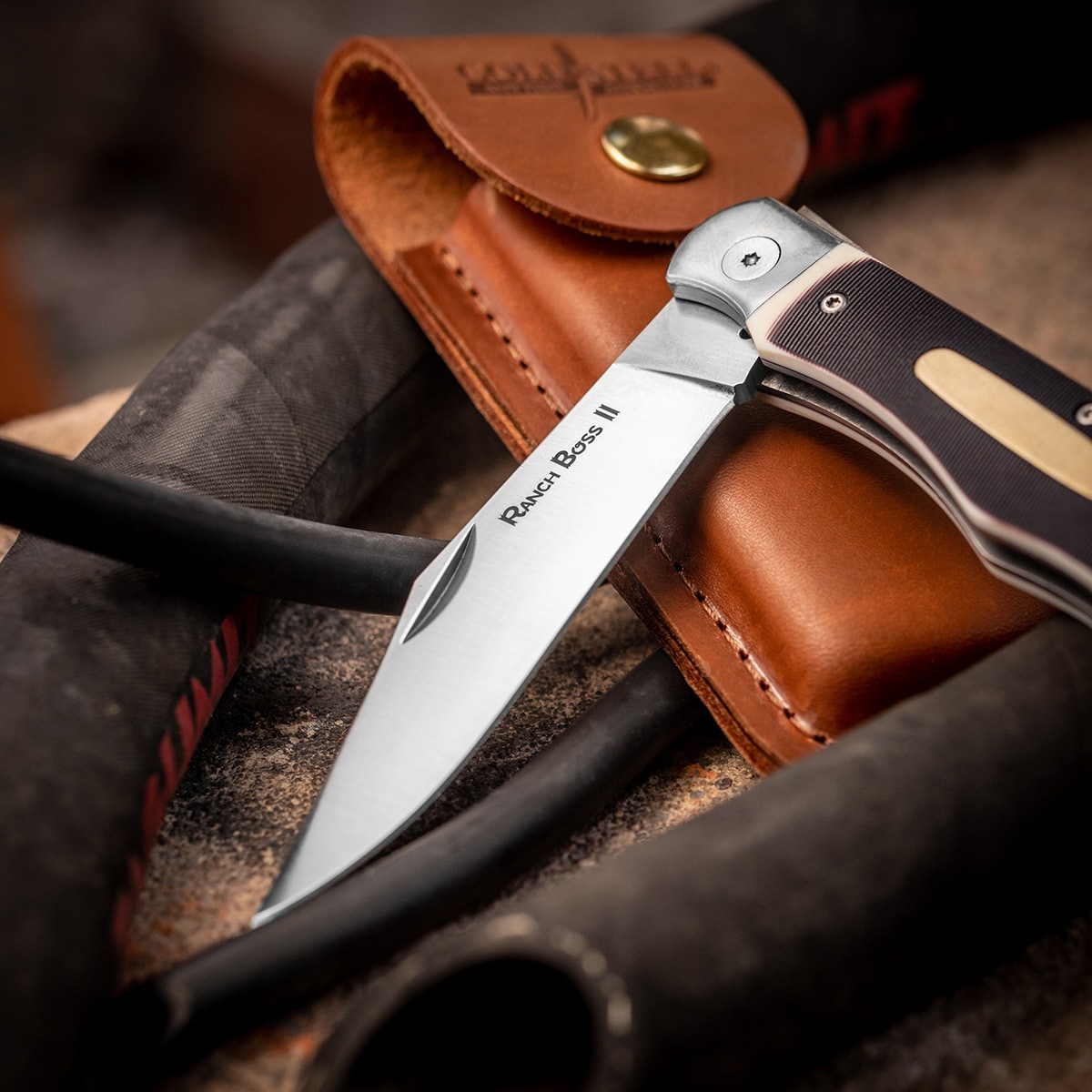 Складаний ніж Cold Steel Ranch Boss 2 Trail Wind SK-5