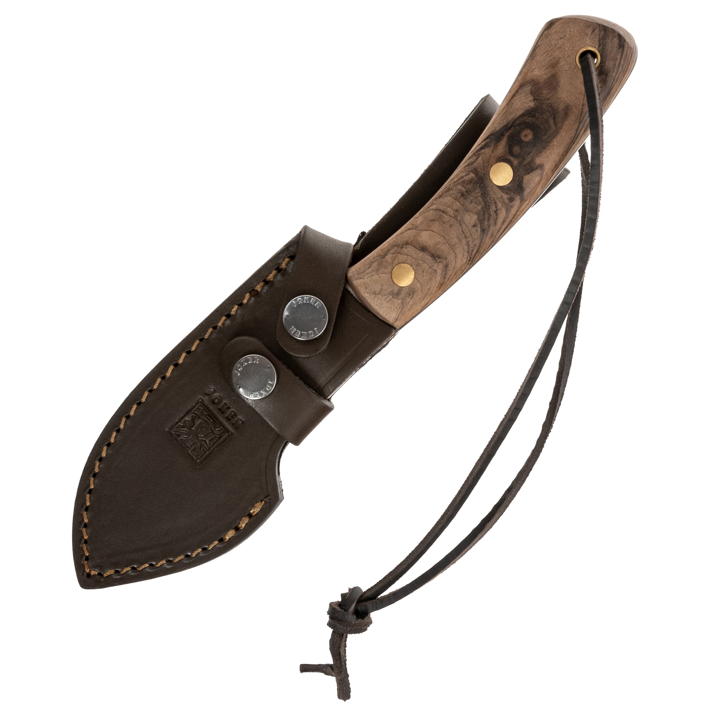 Joker Nessmuk Walnut Fixed Blade Knife