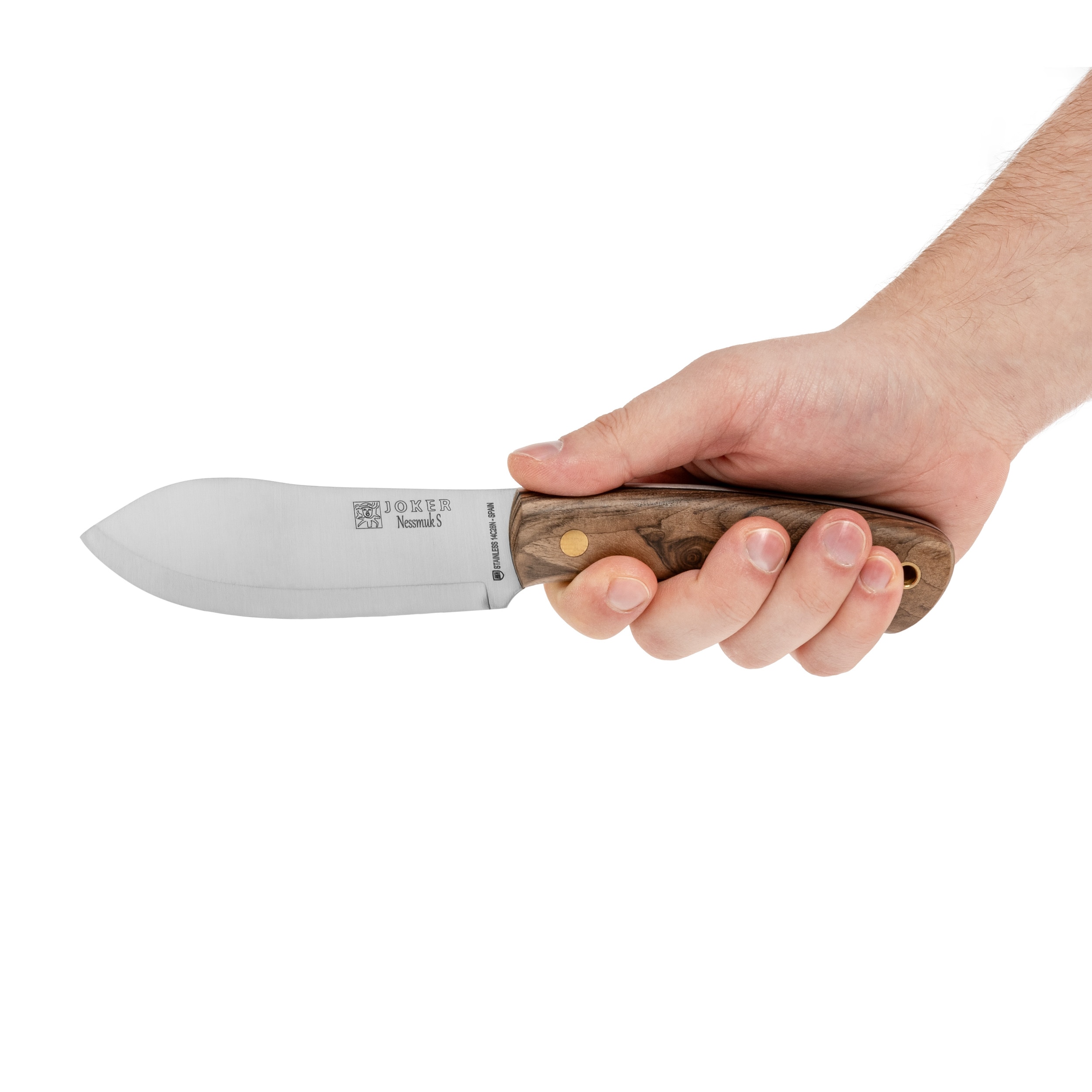 Joker Nessmuk Walnut Fixed Blade Knife