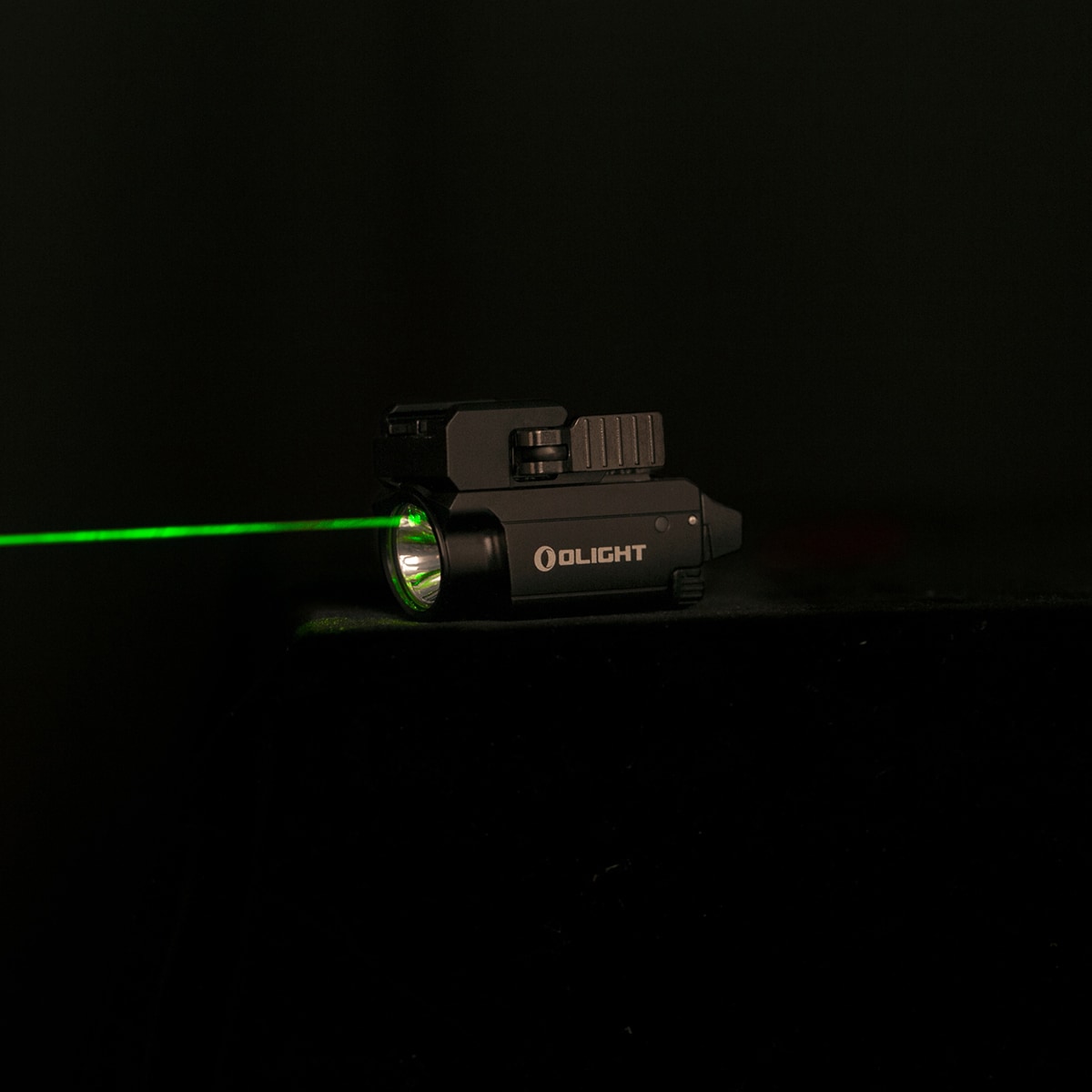 Ліхтарик для зброї з лазерним прицілом Olight BALDR Mini - 600 люменів, Green Laser