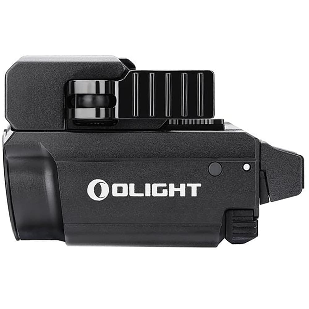 Latarka na broń z celownikiem laserowym Olight BALDR Mini - 600 lumenów, Green Laser