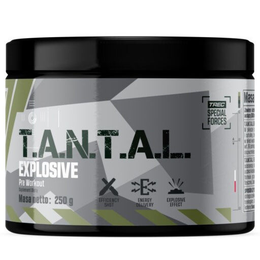 Odżywka przedtreningowa Trec Special Forces T.A.N.T.A.L. Explosive Pre Workout 250 g - suplement diety