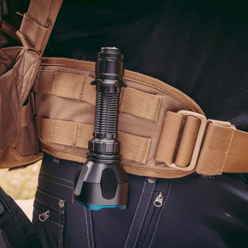 Latarka taktyczna Olight Warrior X Turbo Black - 1100 lumenów