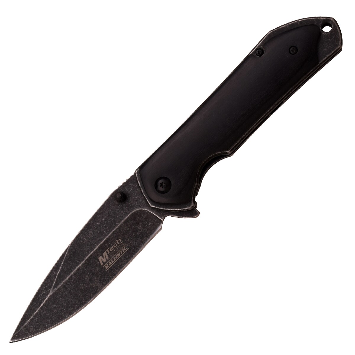 Складаний ніж Master Cutlery MTech A908BK Blackwash Spring Assisted