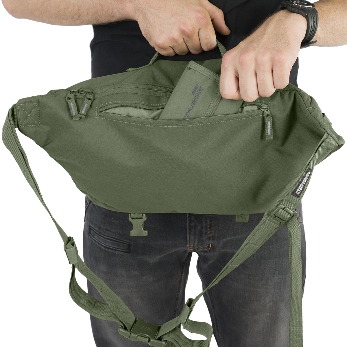 Torba na ramię Pentagon Telamon Bag 8,5 l - Olive
