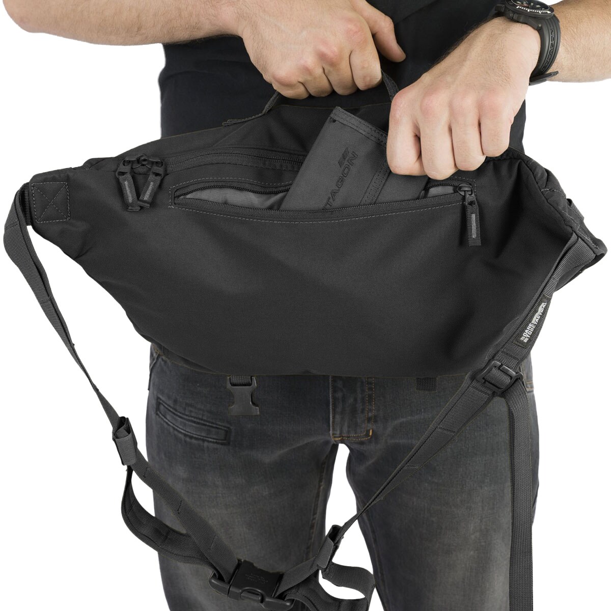 Torba na ramię Pentagon Telamon Bag 8,5 l - Black