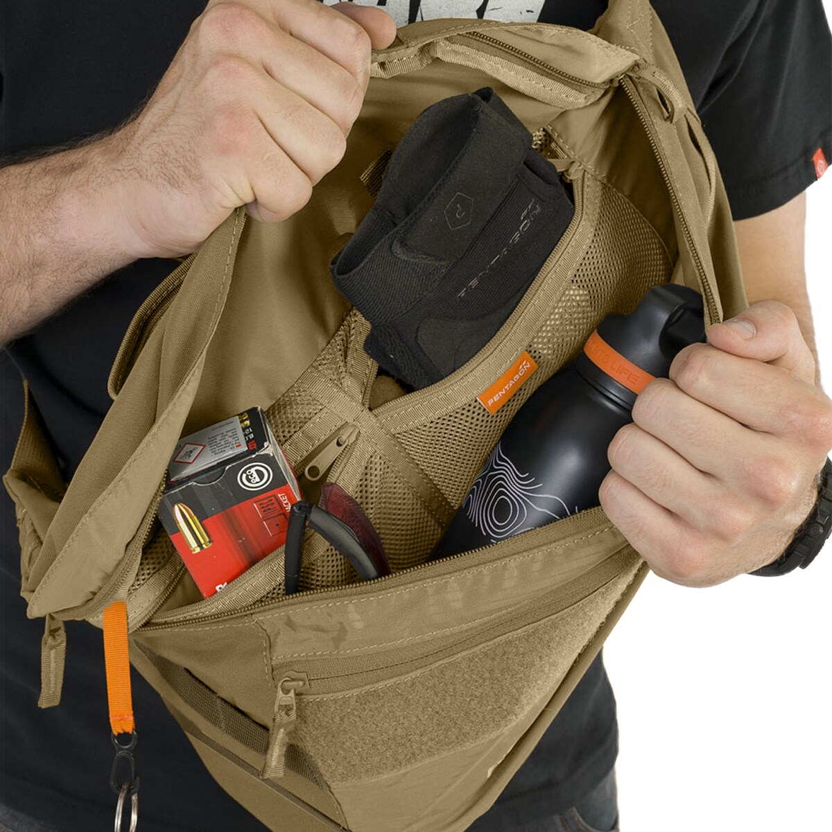 Сумка через плече Pentagon Telamon Bag 8,5 л - Coyote