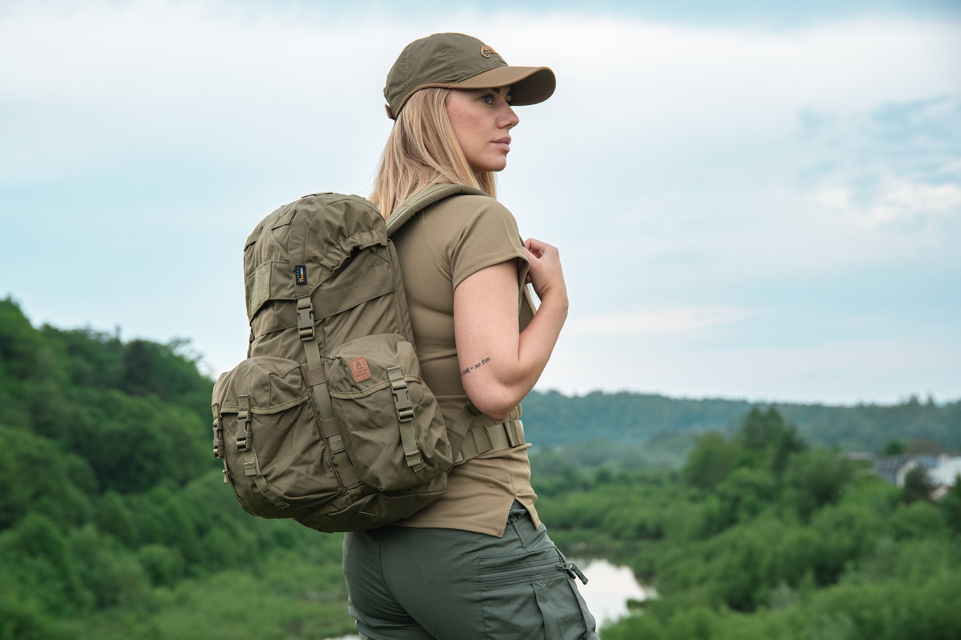 Plecak Helikon Bergen 18 l - Olive Green